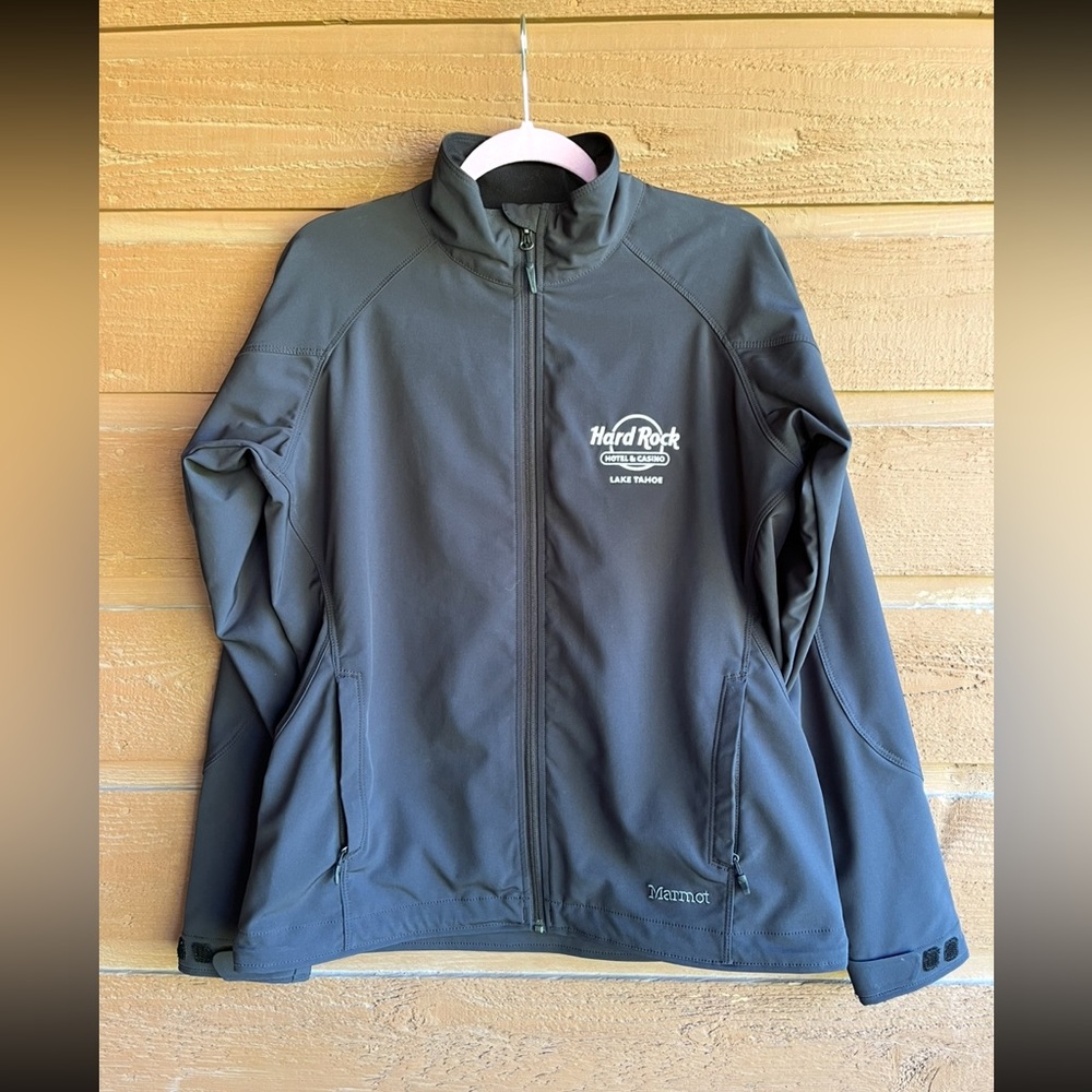 Marmot Hard Rock Hotel and Casino Lake Tahoe women’s size L lightweight jacket.